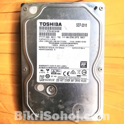 TOSHIBA Hardisk 1TB